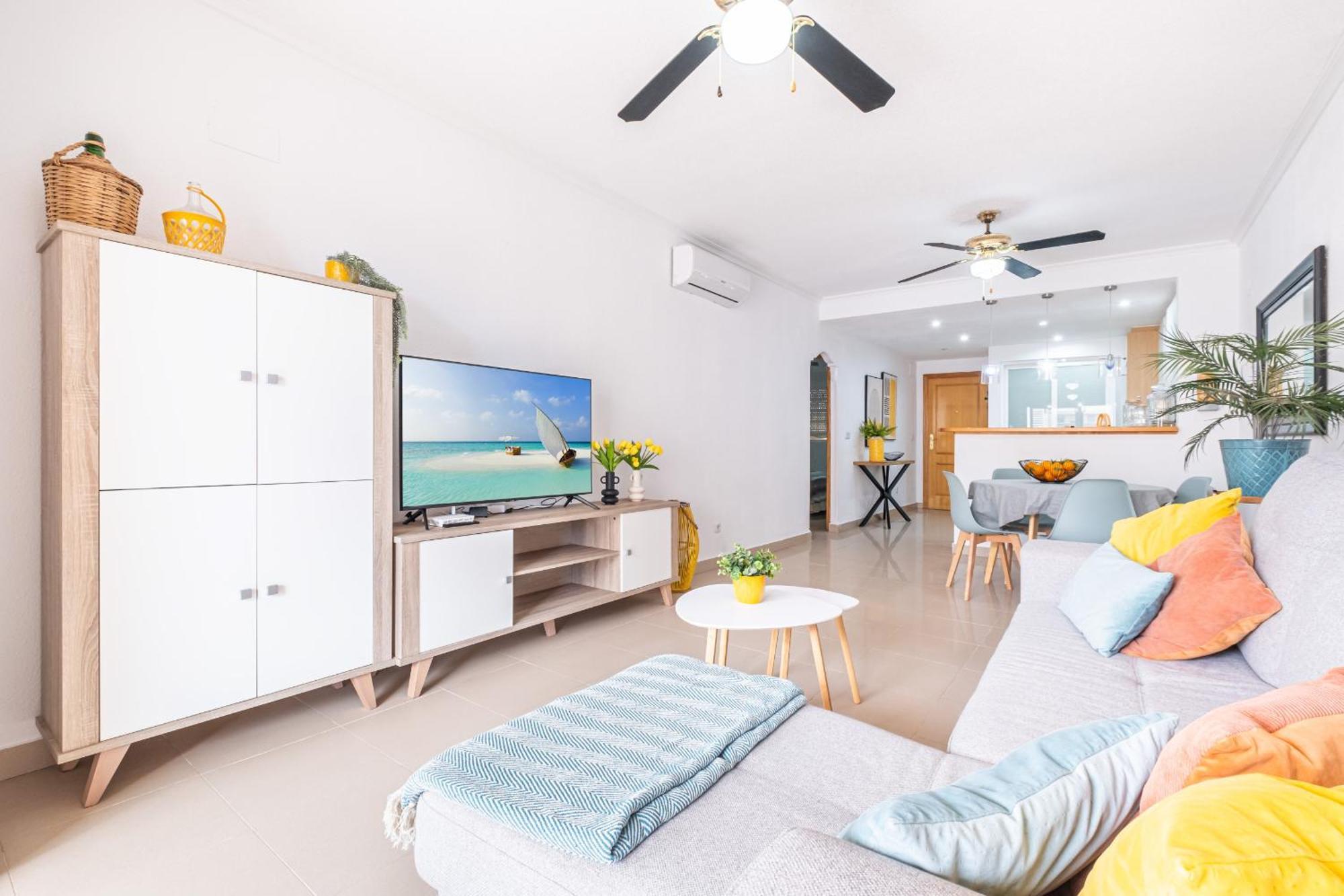 Cala Esmeralda 6-F Apartment Playa La Cala Beach 比利亚霍约萨 外观 照片
