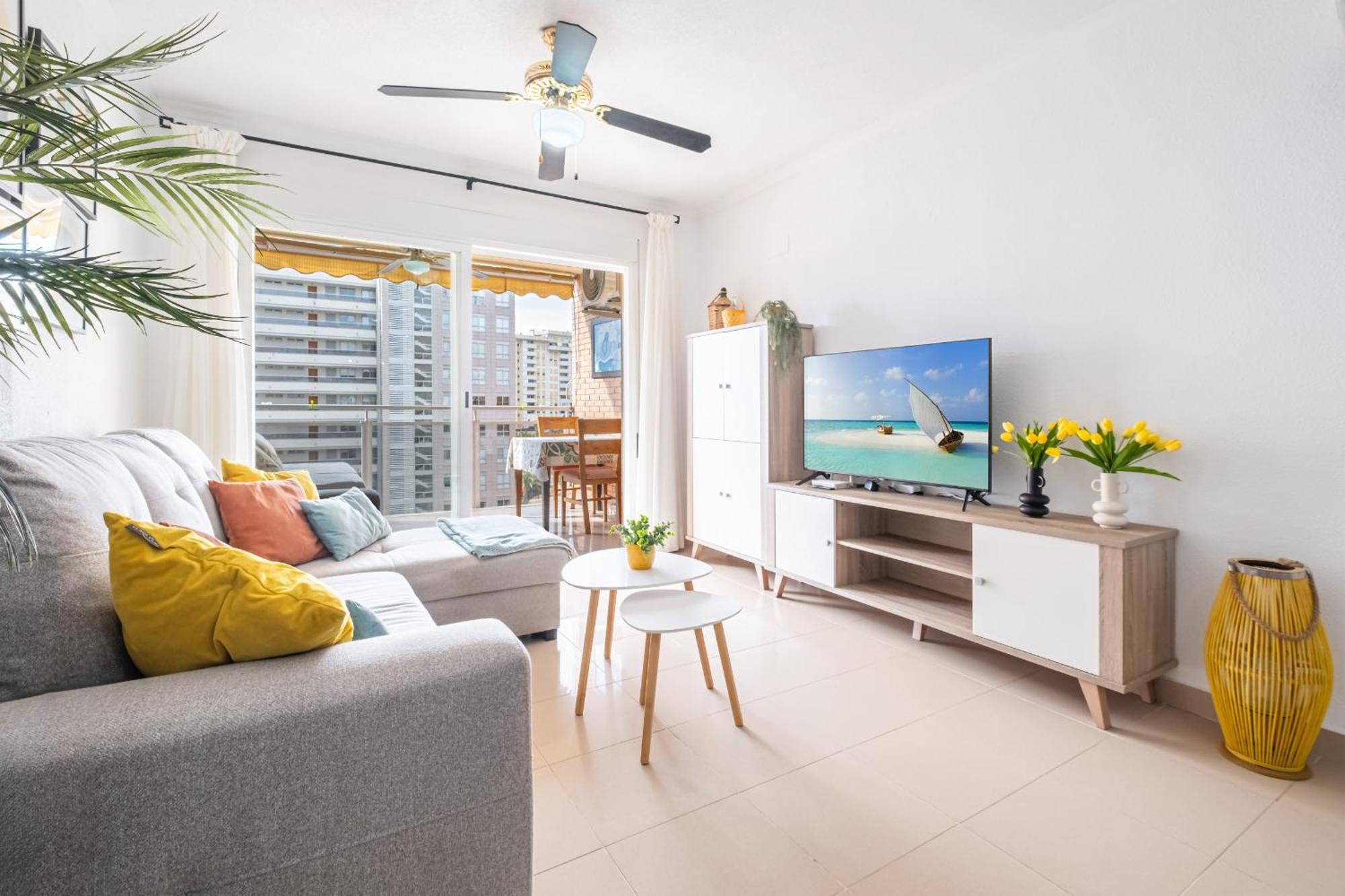 Cala Esmeralda 6-F Apartment Playa La Cala Beach 比利亚霍约萨 外观 照片