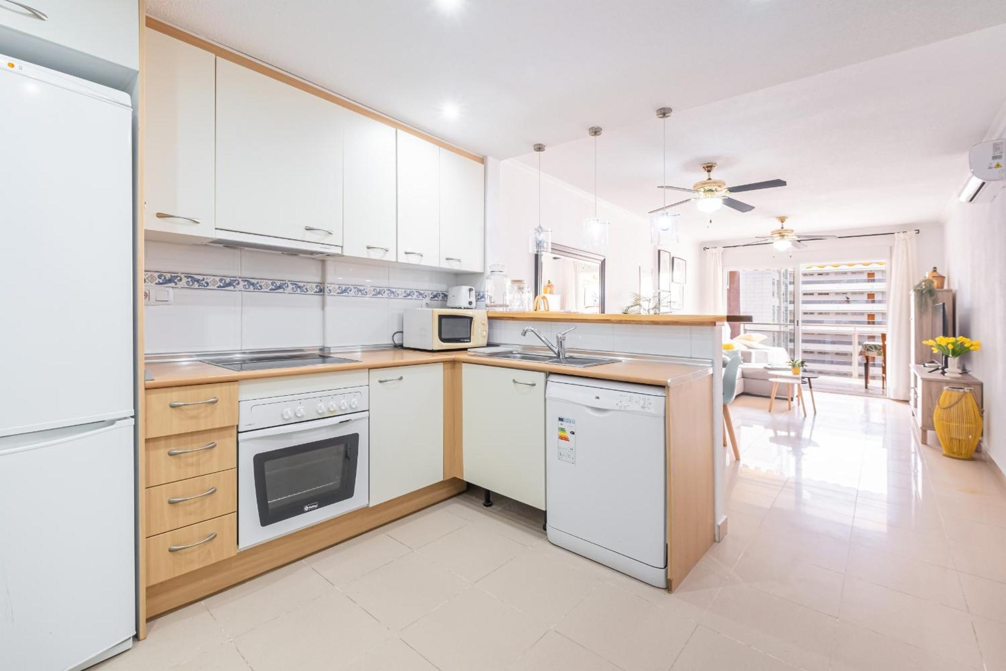 Cala Esmeralda 6-F Apartment Playa La Cala Beach 比利亚霍约萨 外观 照片