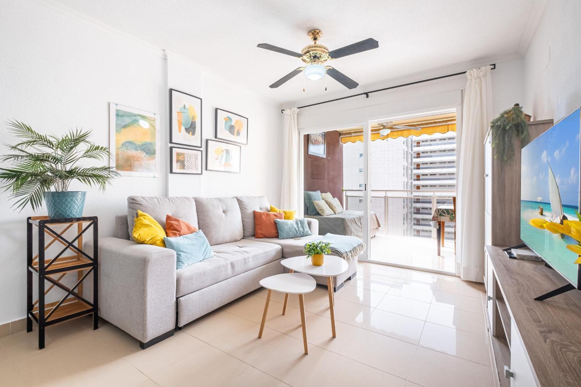 Cala Esmeralda 6-F Apartment Playa La Cala Beach 比利亚霍约萨 外观 照片