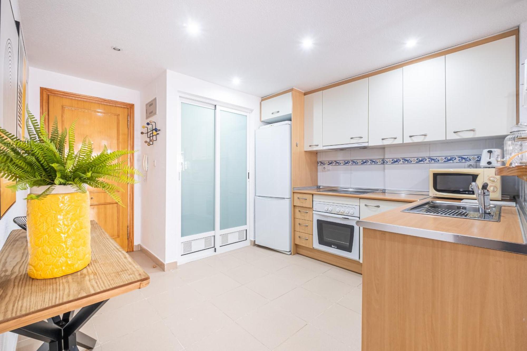 Cala Esmeralda 6-F Apartment Playa La Cala Beach 比利亚霍约萨 外观 照片