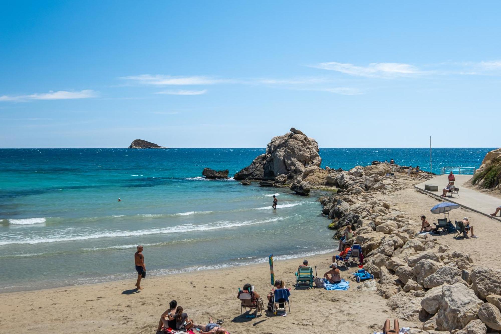 Cala Esmeralda 6-F Apartment Playa La Cala Beach 比利亚霍约萨 外观 照片