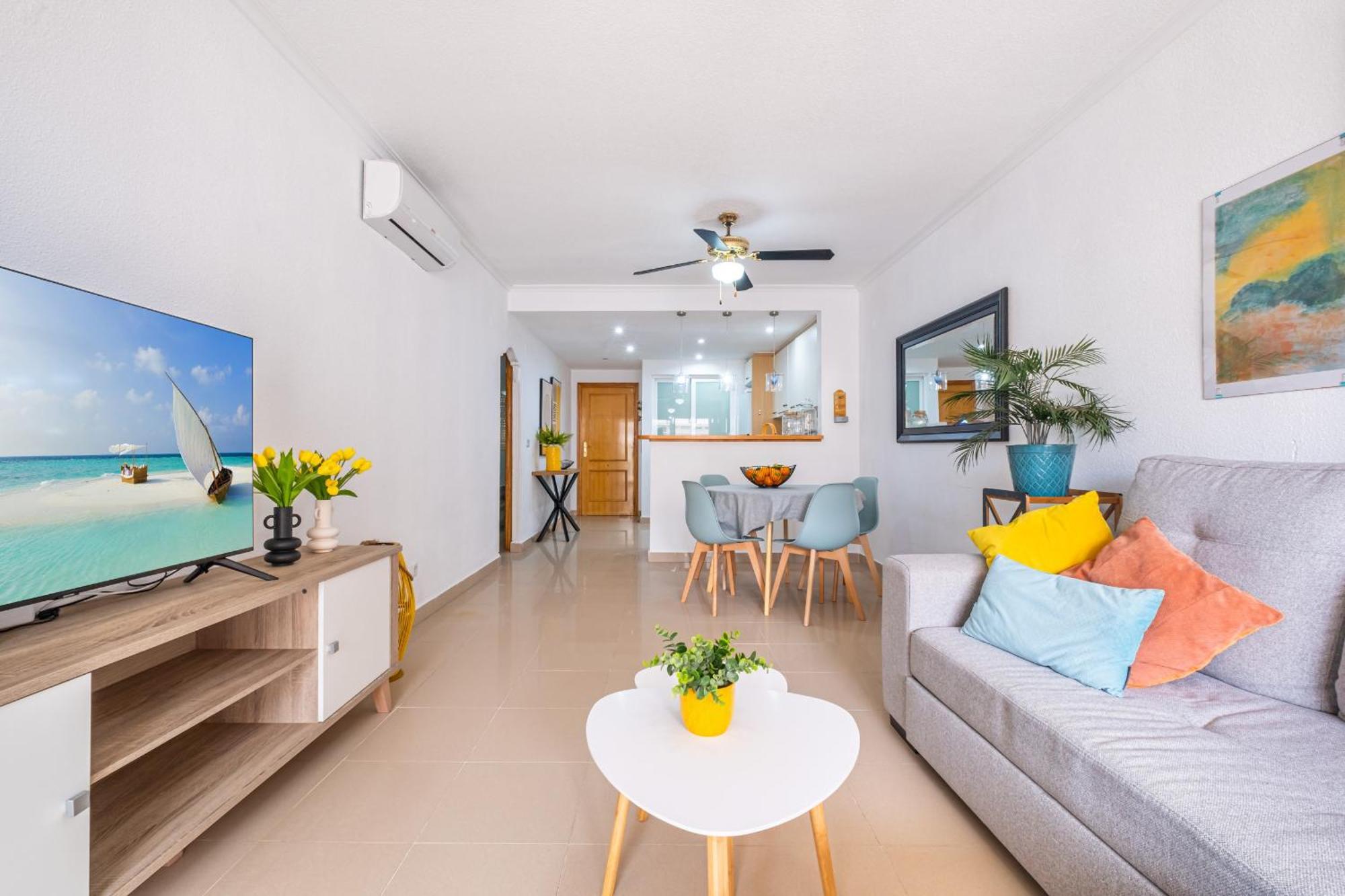 Cala Esmeralda 6-F Apartment Playa La Cala Beach 比利亚霍约萨 外观 照片