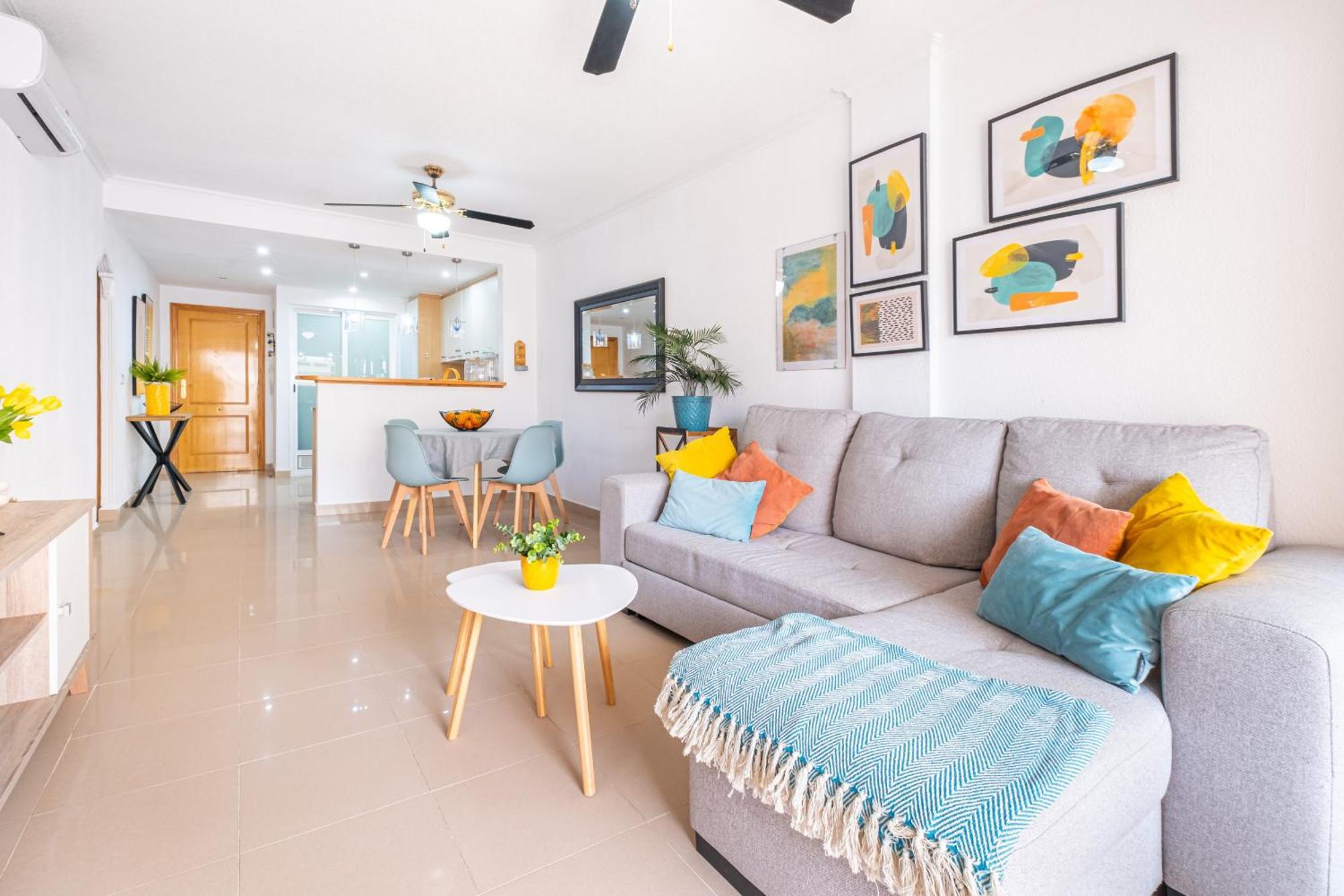 Cala Esmeralda 6-F Apartment Playa La Cala Beach 比利亚霍约萨 外观 照片