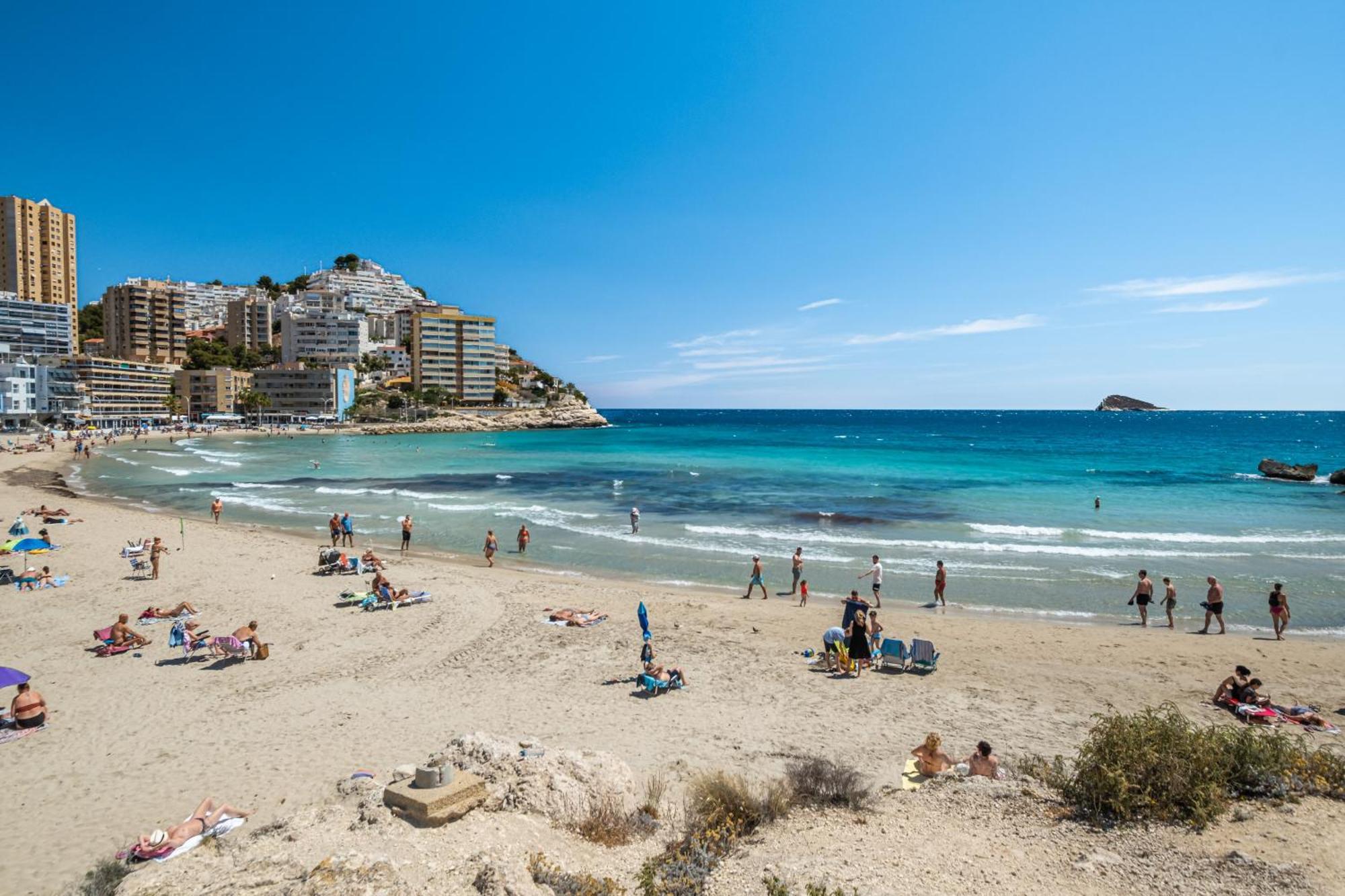 Cala Esmeralda 6-F Apartment Playa La Cala Beach 比利亚霍约萨 外观 照片