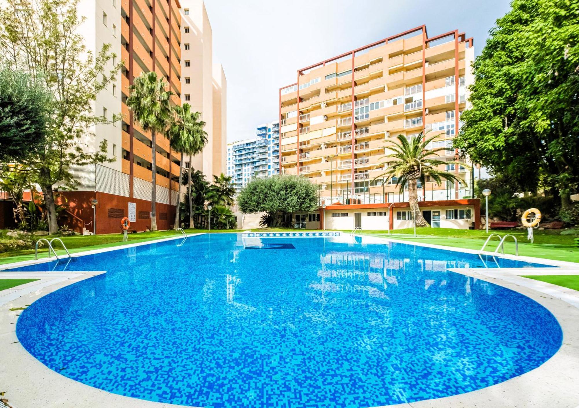 Cala Esmeralda 6-F Apartment Playa La Cala Beach 比利亚霍约萨 外观 照片